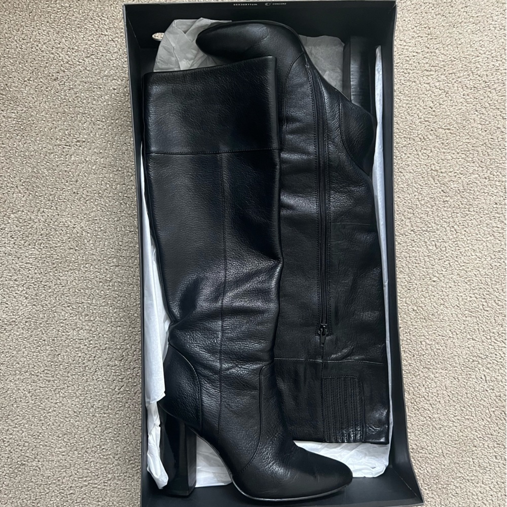 Black Leather Boots